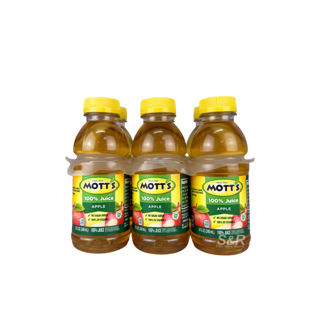 Mott's 100% Apple Juice 240mL x 6 pieces